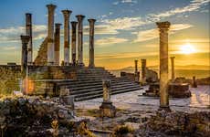 Excursão a Volubilis, Moulay Idriss e Meknes